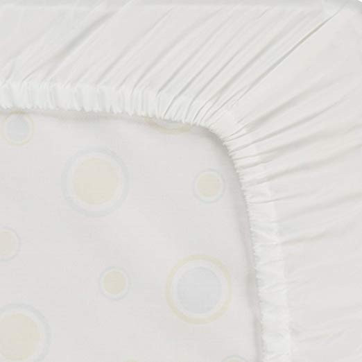 Everyday Kids 2Pack Fitted Crib Sheets White/Lavender