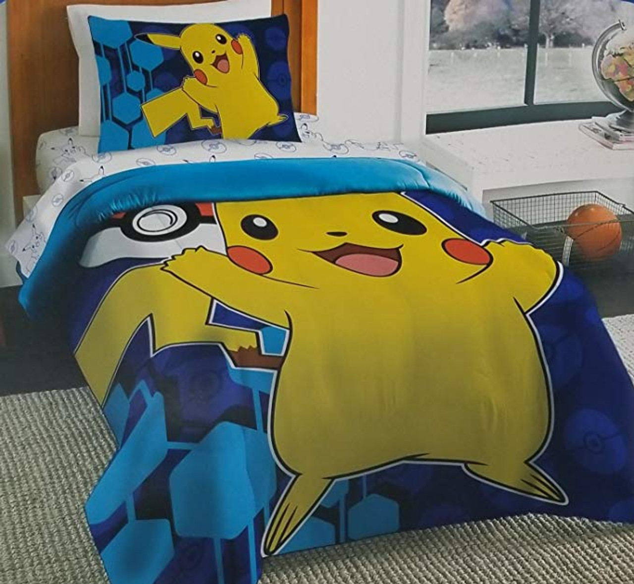 pokemon bed sheets twin