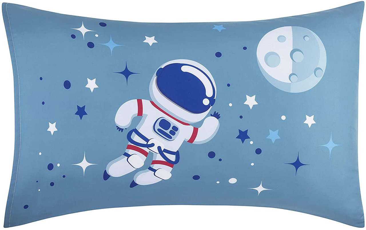 Everyday Kids 2 Piece Toddler Sheet Set Outer Space Adventures