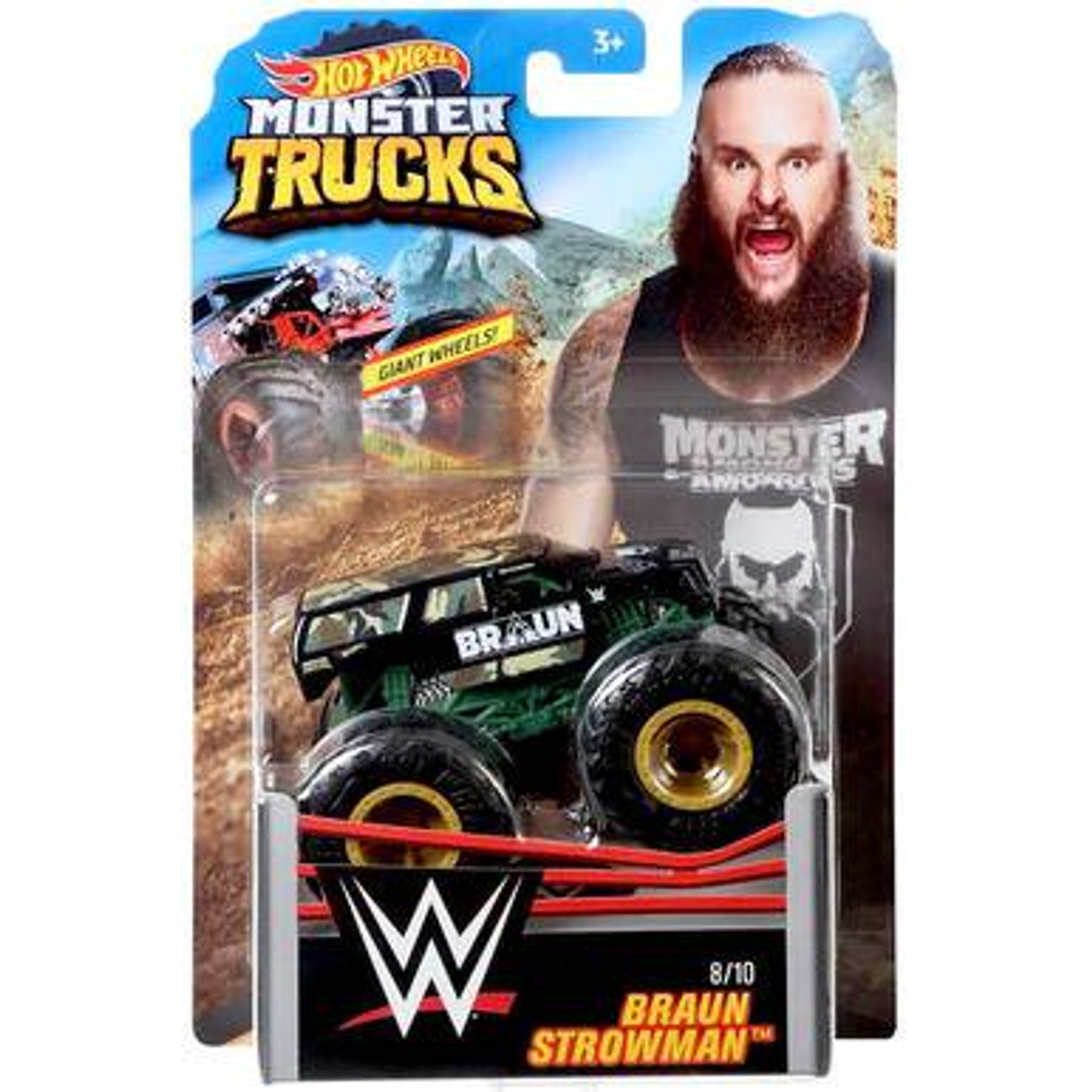 Hot wheels discount monster trucks wwe