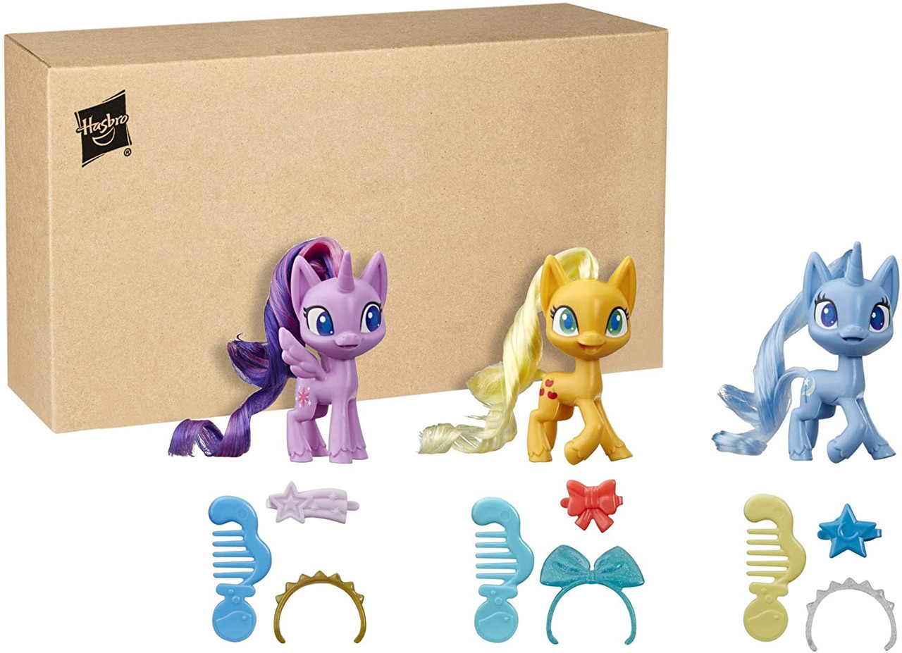 My Little Pony Potion Pony 3-Pack -- Twilight Sparkle, Applejack