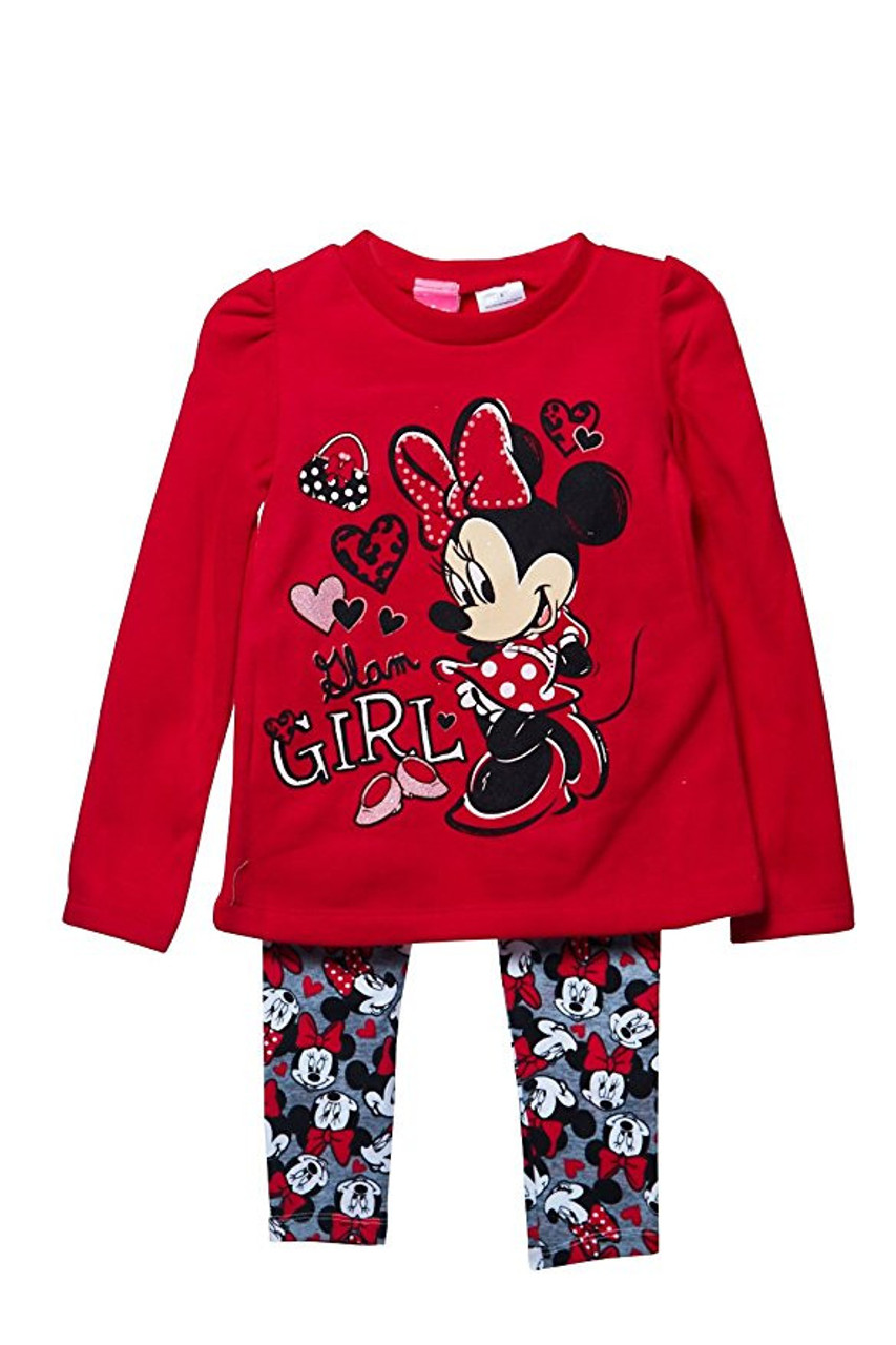 Minnie Mouse 'Glam Girl' Sweater and Leggings Set-3T