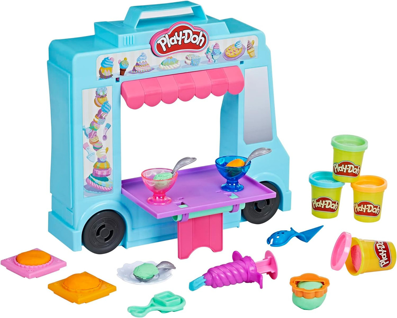 Play-Doh Kitchen Creations Ice Cream Truck Toy