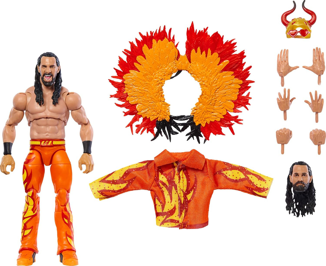 ☆*:.。.Rollins.。.:*☆ WWE Ultimate Edition Wave 17 Seth Rollins Action Figure