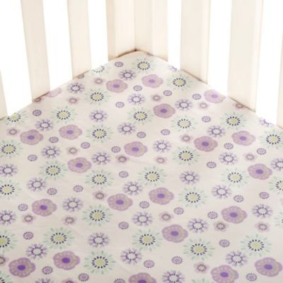 Carter's Zoo Garden Fitted Crib Sheet Kids Whs