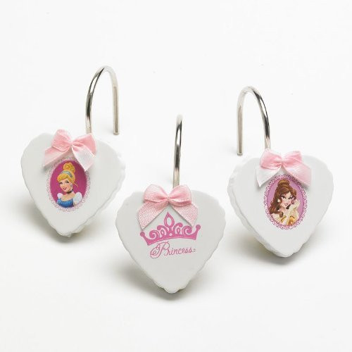 Disney's Princess "Timeless Elegance" Shower Curtain Hooks