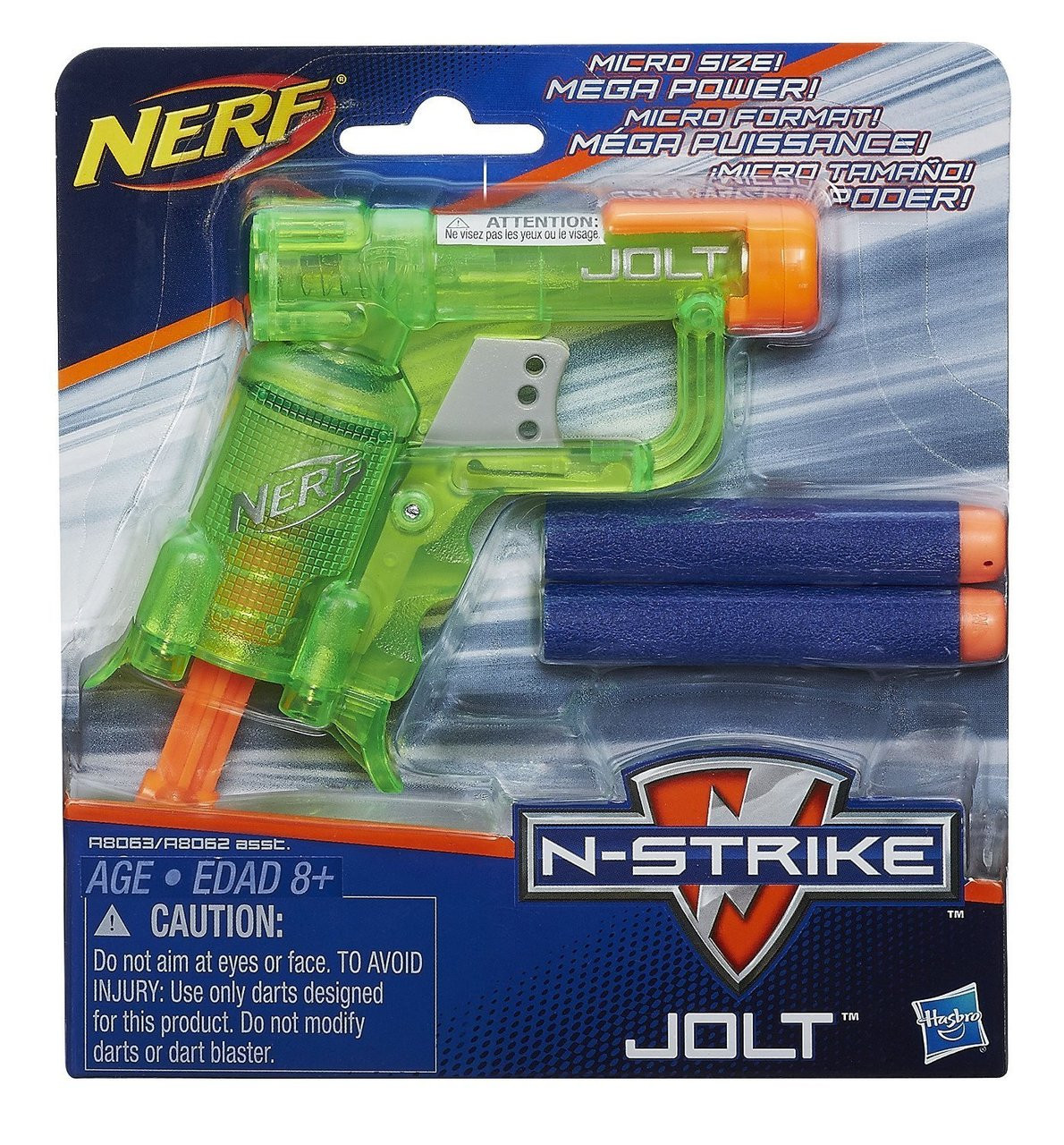 omfattende brysomme gallon Nerf N-Strike Jolt Blaster Green | Micro Size