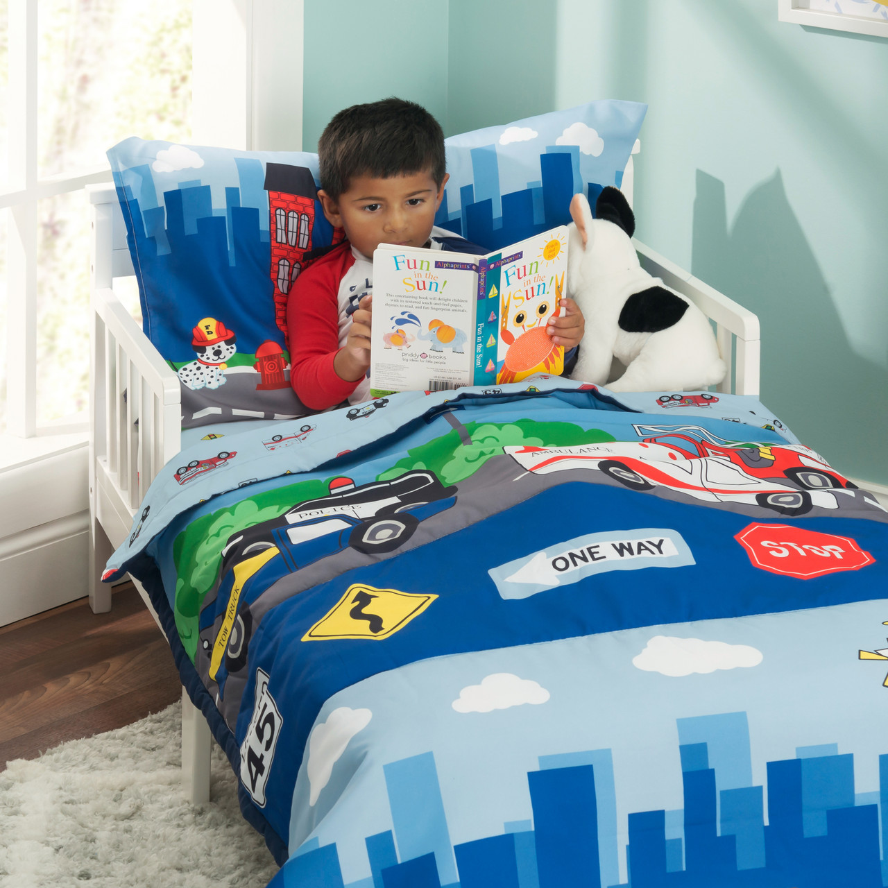 Everyday Kids Rescue Toddler Bedding Set