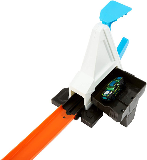 hot wheels track builder rapid launcher playset