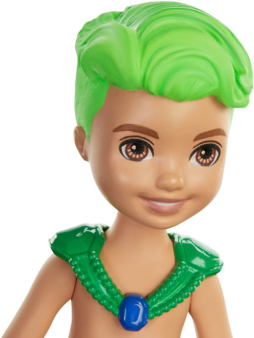 Barbie Dreamtopia Chelsea Green Merboy Doll