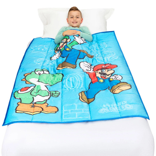 Super Mario Blankets Kids Bedding Kids Whs