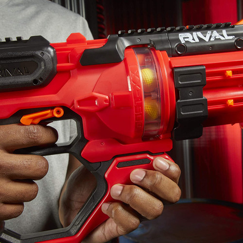 ナーフRIVAL 1500 エアソフトガン 赤黒 ナーフ RIVAL トイガン 赤/黒 ナーフRIVAL 1500 エアソフトガン