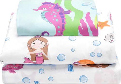 Kids Warehouse Abominable - Abominably Cool Twin Size Sheet Sets Kid's Licensed - 3 Piece Set