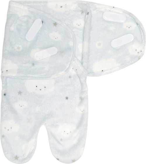 Baby Travel Swaddle Rainbows, Bears and Fox , Size 0-3 Months