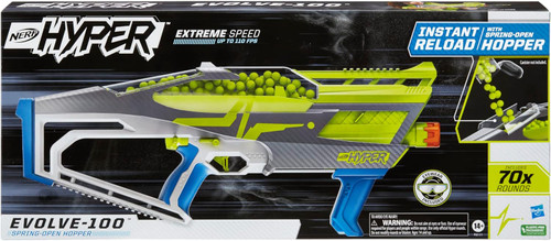 NERF Hyper Rush-40 Pump-Action Blaster Gun With 50 Round Reload