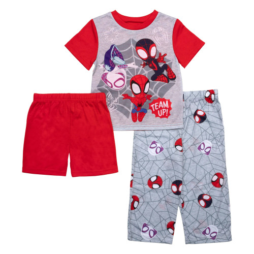 Spidey and His Amazing Friends 3-Piece Toddler Boys Pajama Set