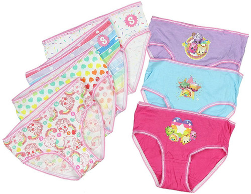 Little Girls Hello Kitty 7 Pack Brief Panty