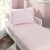Everyday Kids 4 Piece Toddler Bedding Set - Solid Pink Everyday Kids 4 Piece Toddler Bedding Set - Solid Pink