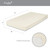 Everyday Kids 2-Pack Fitted Crib Sheets - White/Beige