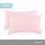 Everyday Kids 2-Pack Toddler Travel Pillowcases - Solid Pink