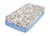 Everyday Kids 2 Pack Fitted Boys Crib Sheet - Train/Light Blue