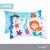 EVERYDAY KIDS Mermaid 2 Pack Pillowcase Set