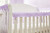 Everyday Kids 3-Piece Padded Baby Crib Rail Cover Set - Purple
