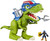 Playskool Heroes Chomp Squad Troopersaurus and Bobby Badge