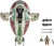 Star Wars Mission Fleet Starship Skirmish - Boba Fett Action Figure and Firespray Starship