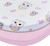 2 PK Bassinet Sheet - Owls and Pink