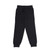 EVERYDAY KIDS Girls’ Black Cotton Fleece Sweatpants