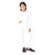 EVERYDAY KIDS Girls white Thermal Top and Bottom Underwear Set