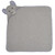 EVERYDAY KIDS Hooded Baby Toddler Bath Towel - Gray Elephant