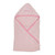 EVERYDAY KIDS Hooded Baby Toddler Bath Towel - Pink Princess with Crown
