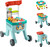 Fisher-Price Baby Push Toy 4-in-1 Snack Cart Walker Learning Activity