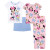 Minnie Mouse 4 Piece Girls Short Sleeve and Pant Pajama Set