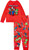 Super Mario Boys 2-Piece Fleece Pajama Set Featuring Mario, Luigi and Yoshi