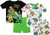 Teenage Mutant Ninja Turtles Kids 4 Piece Pajama Set - Short Sleeve Shirts, and Shorts