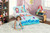 Everyday Kids 4 Piece Toddler Bedding Set -Undersea Mermaids Adventure