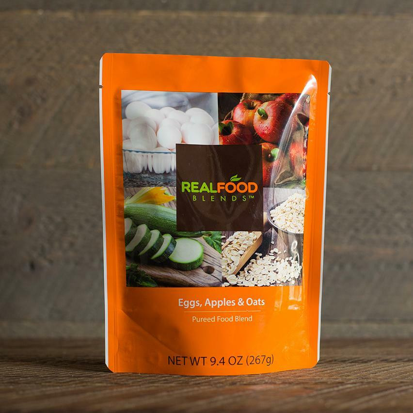 Real Food Blends Tube Feeding Formula, 9.4 oz. Pouch Carewell