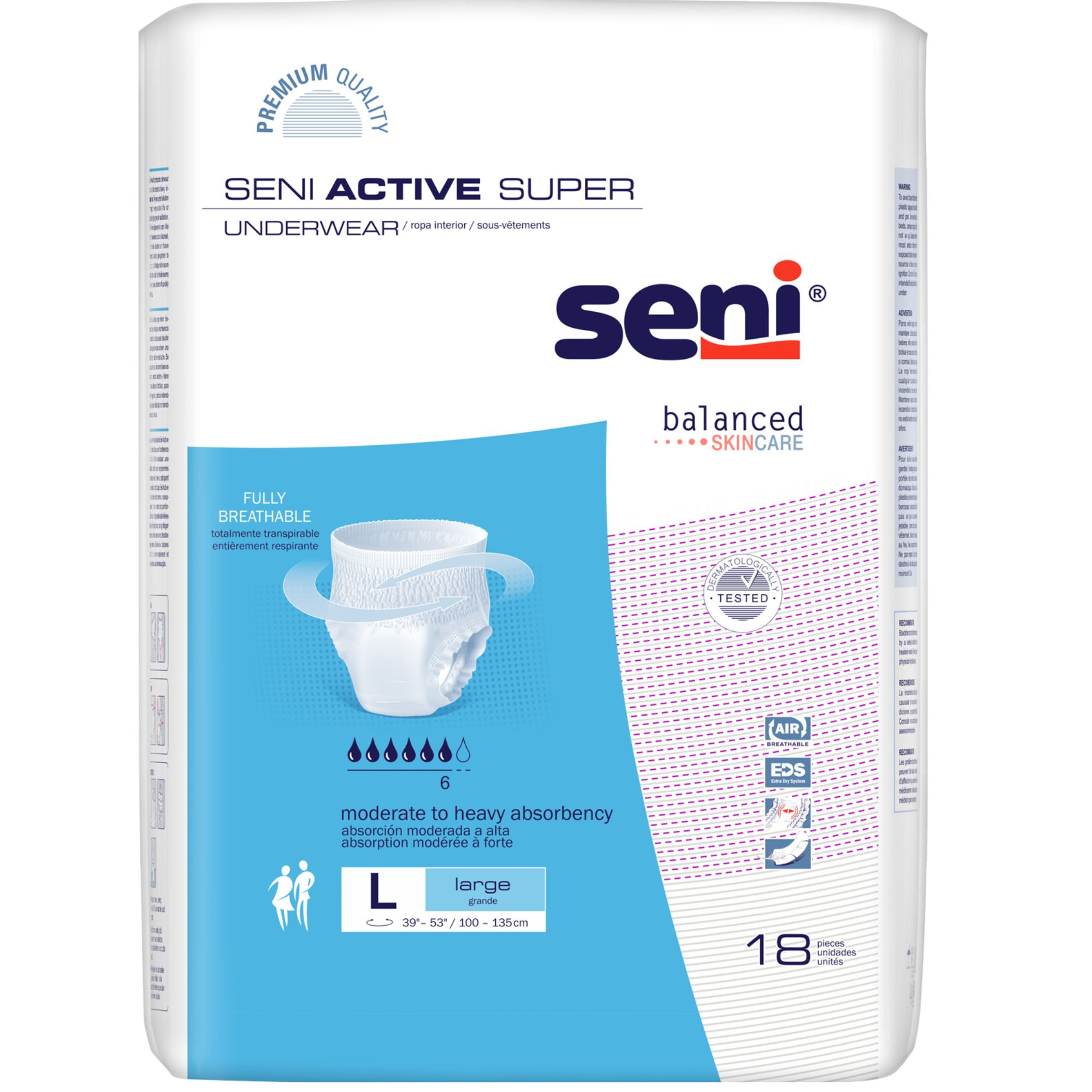 Seni Active Super Pull-Up Underwear