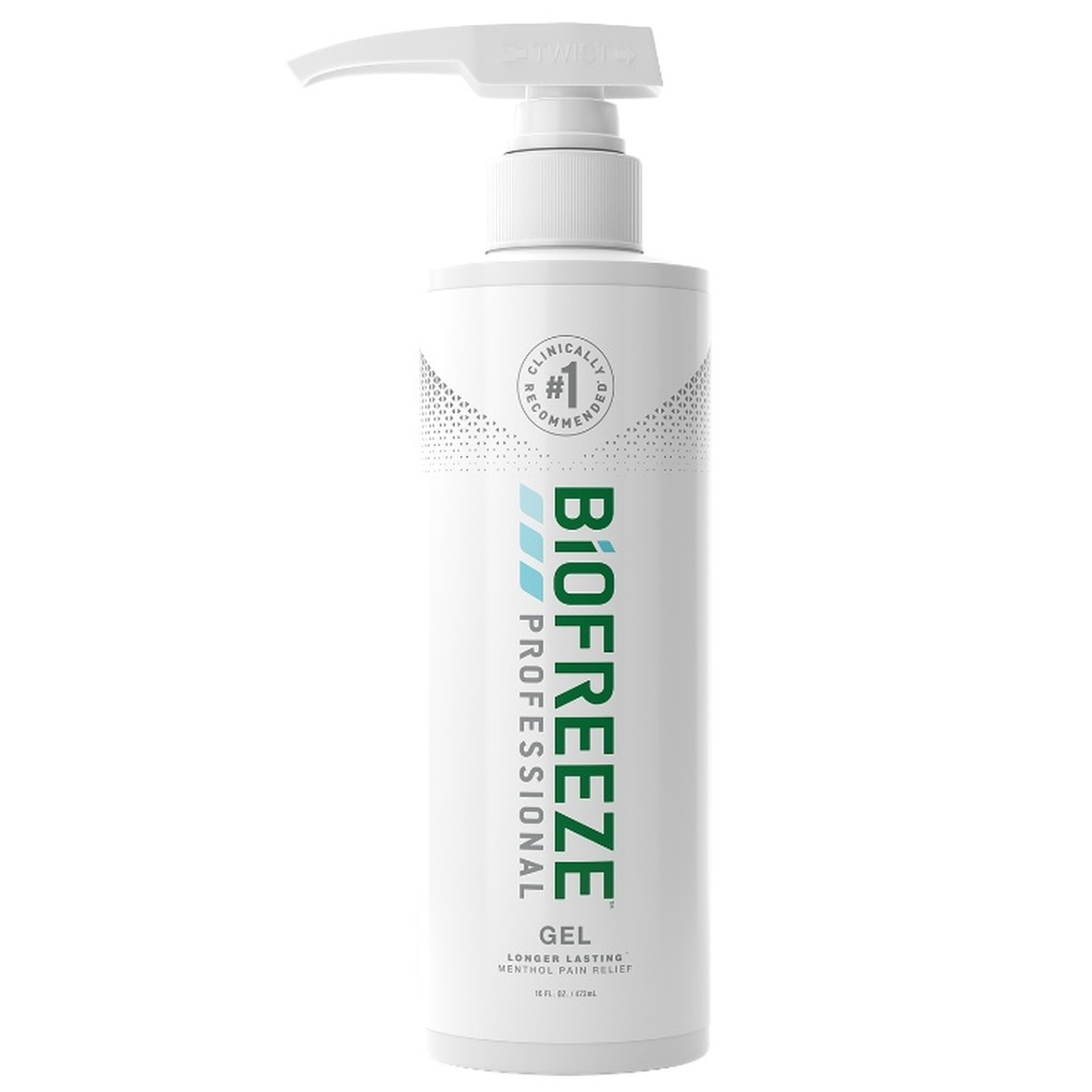 Biofreeze Professional Topical Pain Relief 5% Strength Menthol Topical Gel