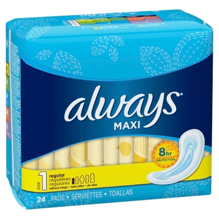 Always Feminine Pad, Maxi