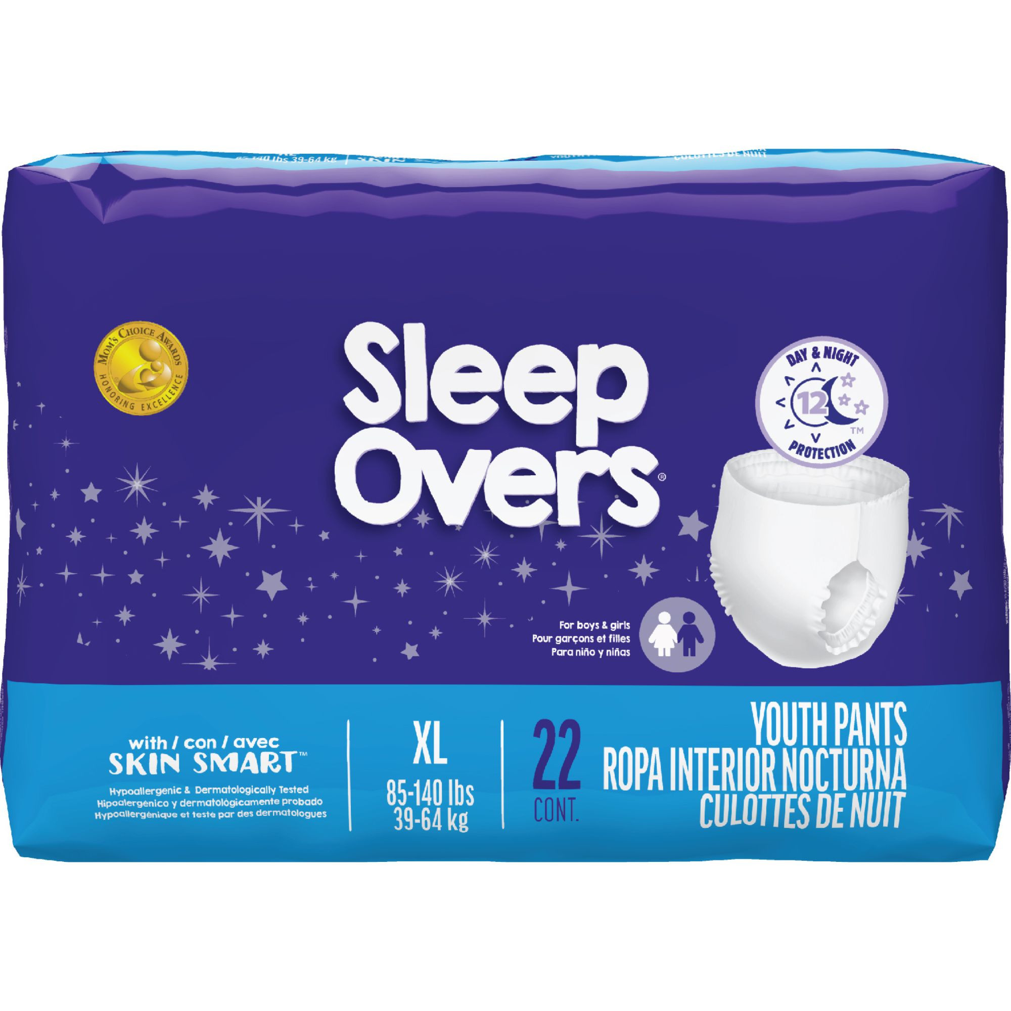 Sleepovers Youth Pull-Up Underwear