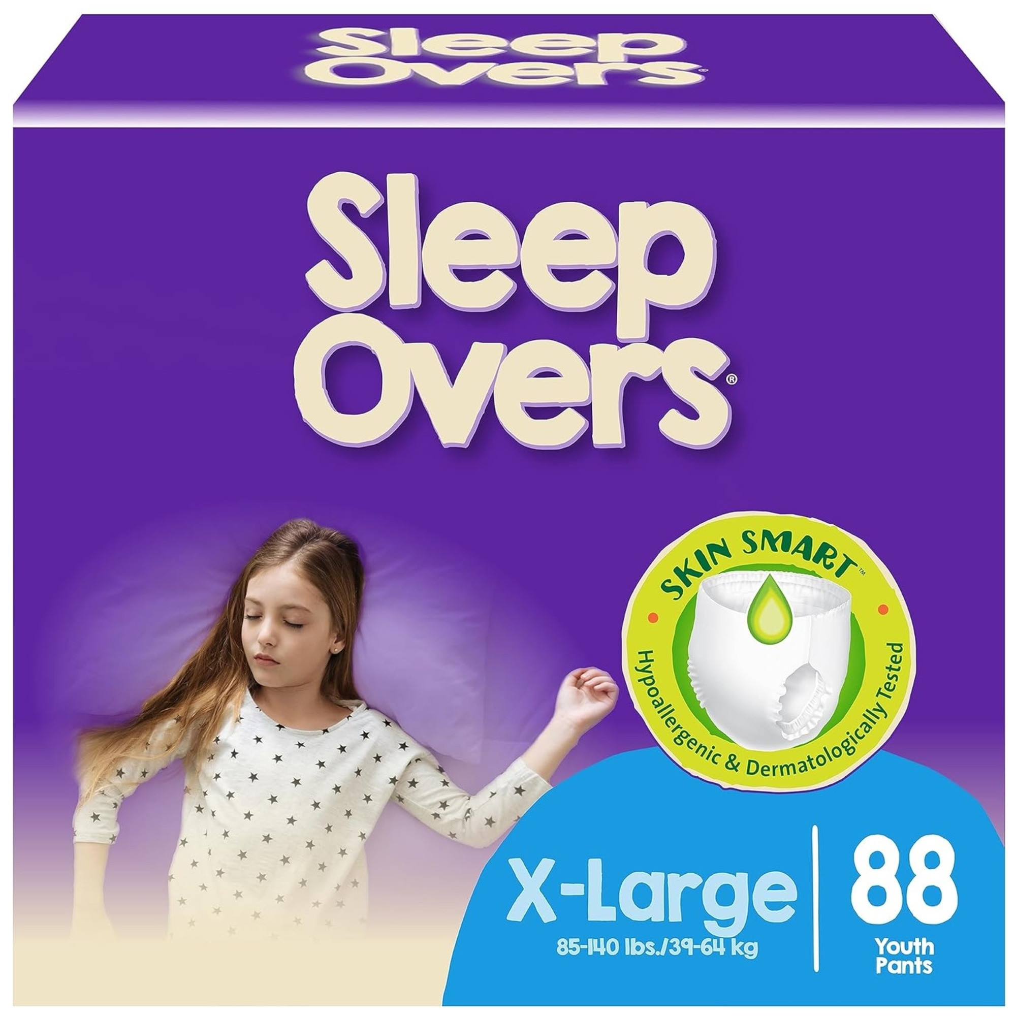 Sleepovers Youth Pull-Up Underwear