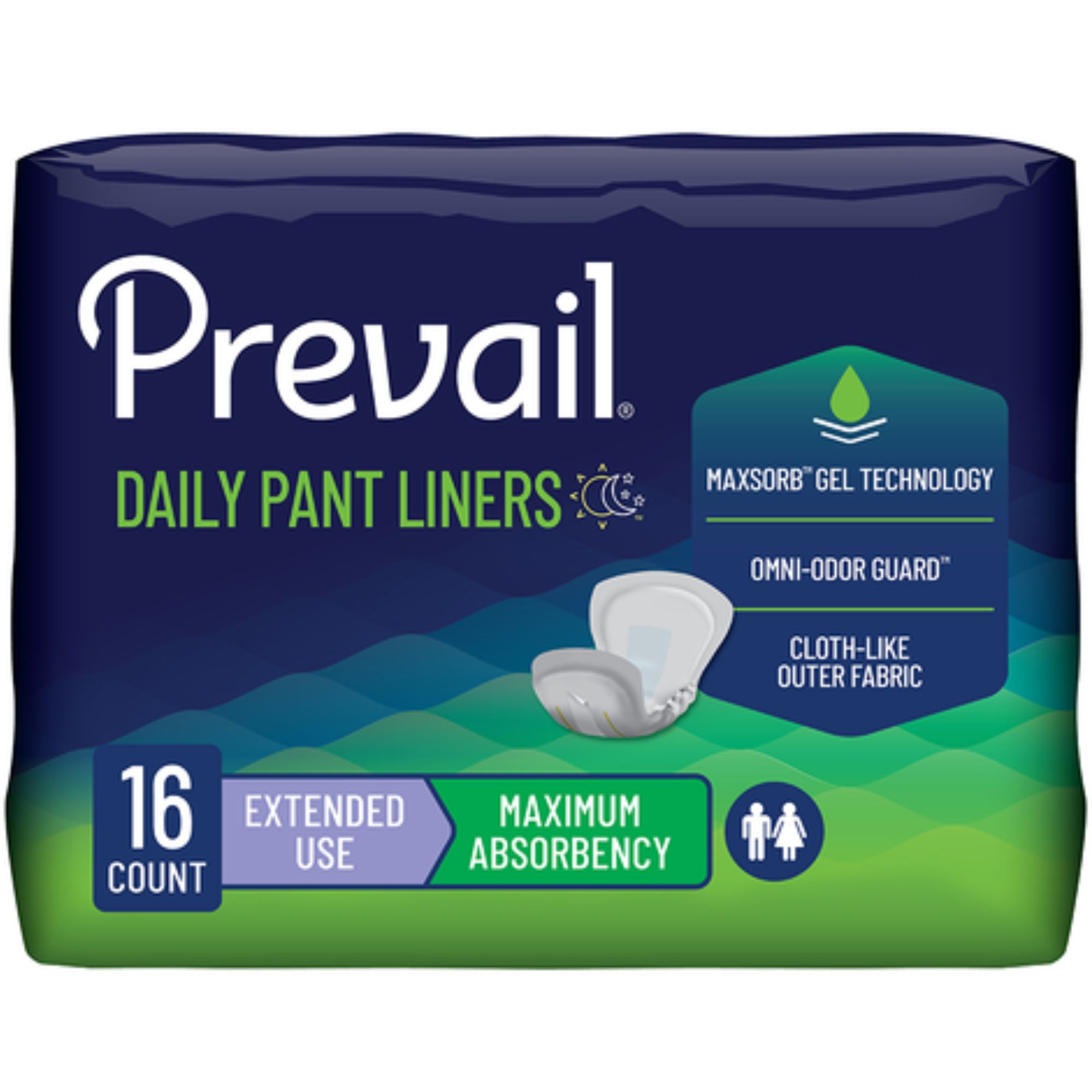 Prevail Adult Incontinence Daily Pant Liners
