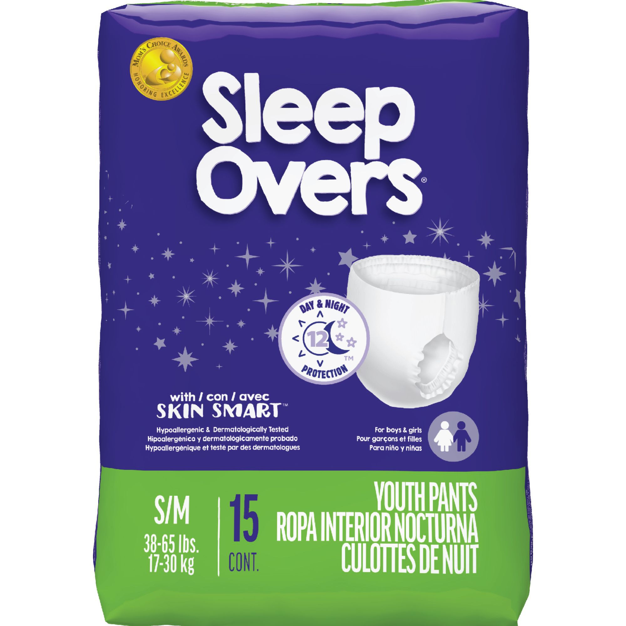 Sleepovers Youth Pull-Up Underwear
