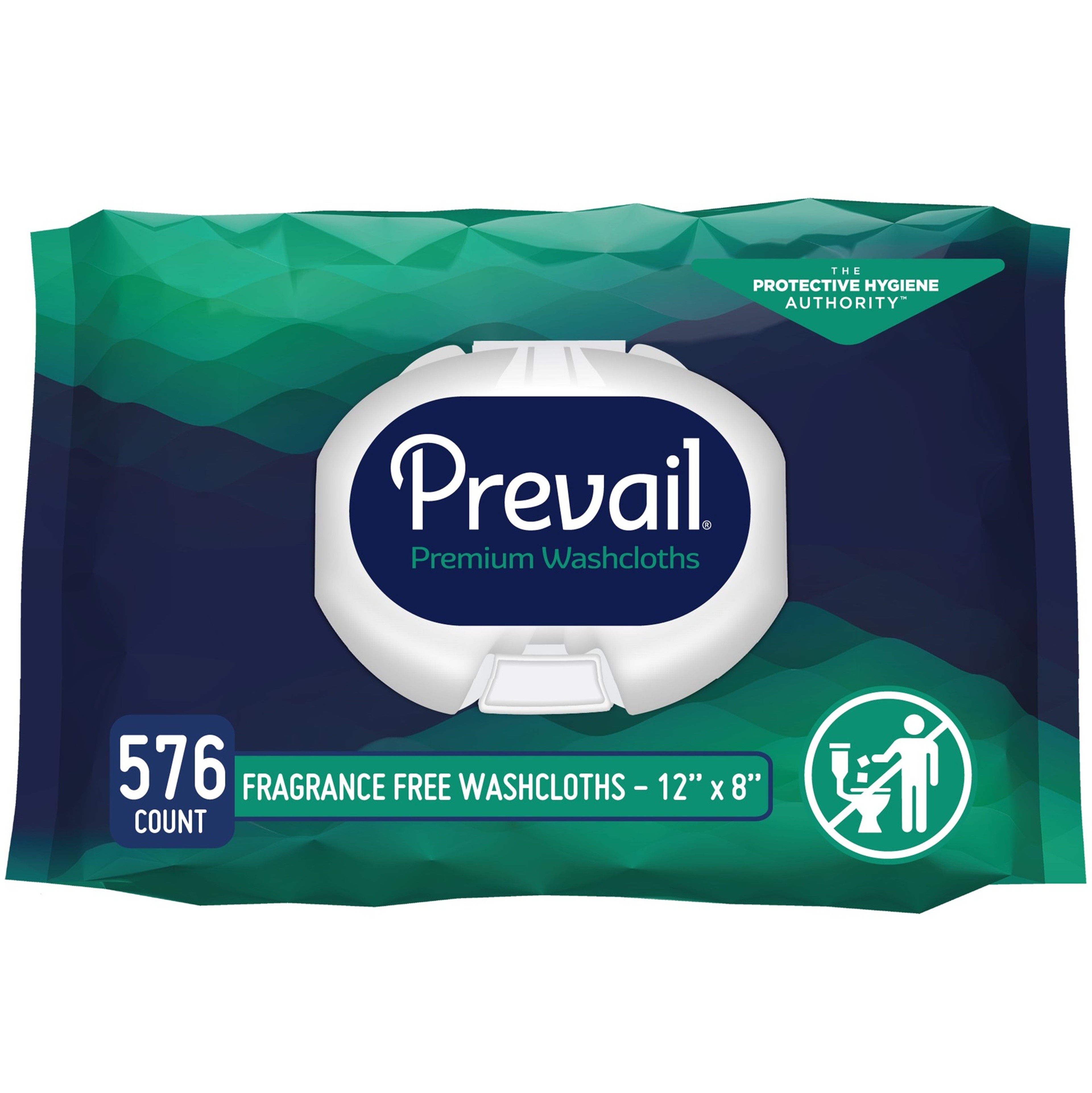 Prevail Adult Incontinence Washcloths with Lotion, Unscented