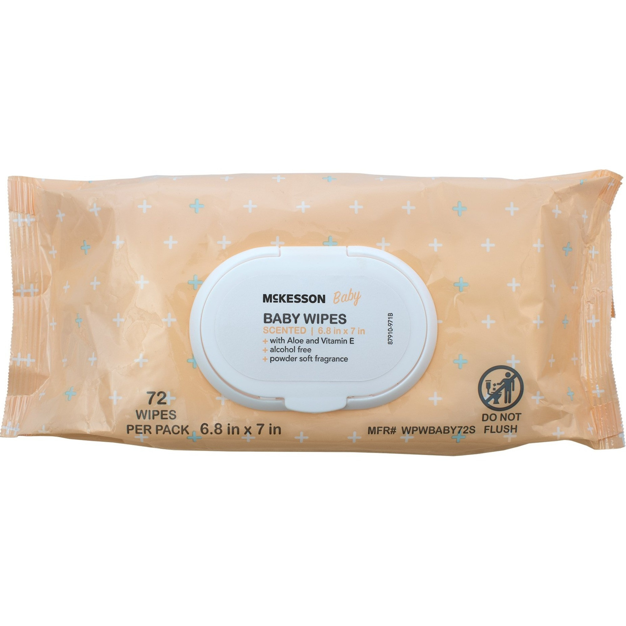 McKesson Baby Wipes with Aloe and Vitamin E