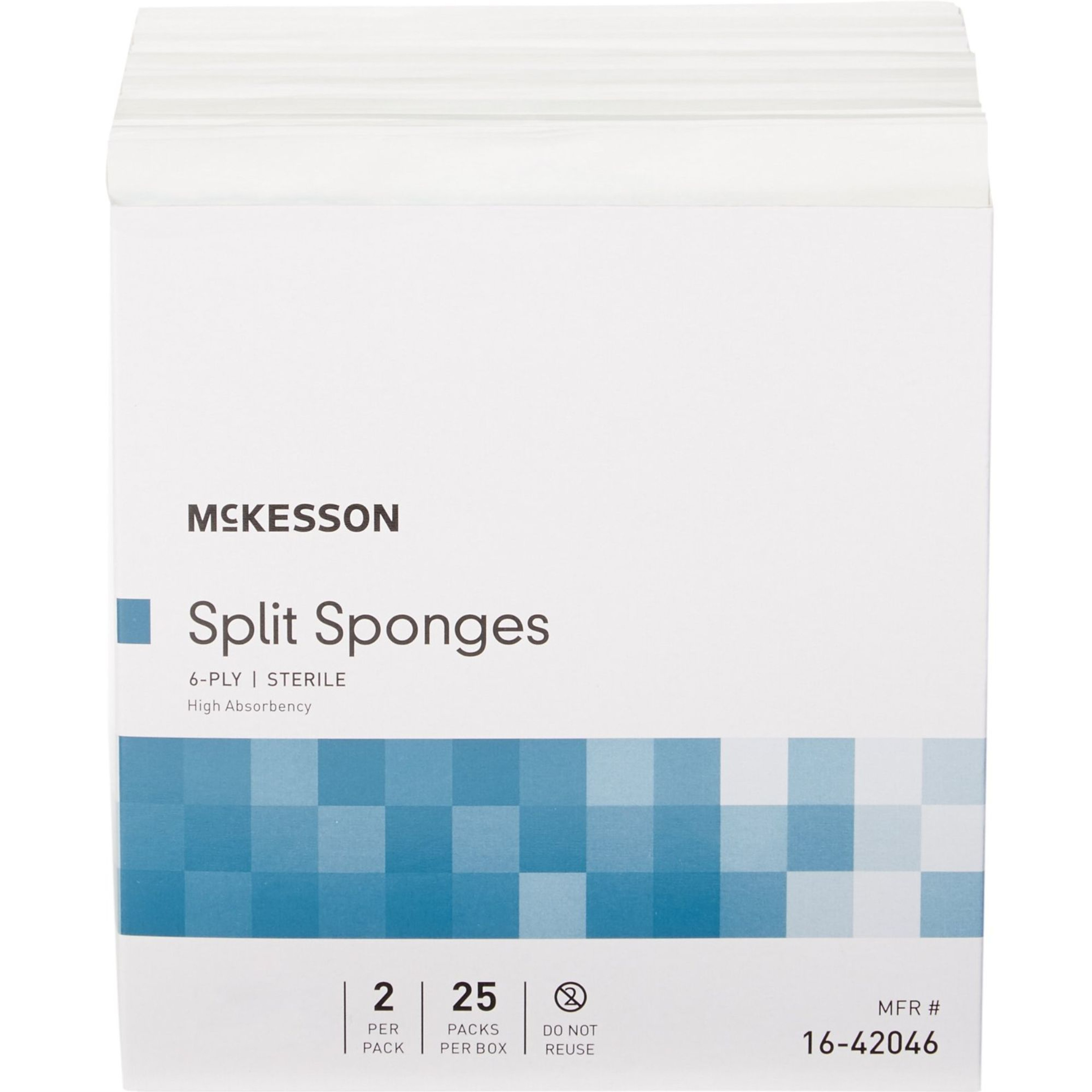 McKesson Split Sponges